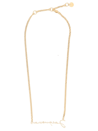 Jacquemus Woman Necklace Gold Size - Metal | ModeSens