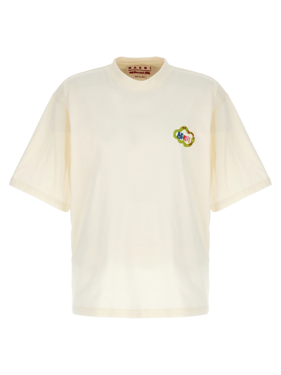 Shop Marni T-shirt No Vacancy Inn Capsule High Summer In White
