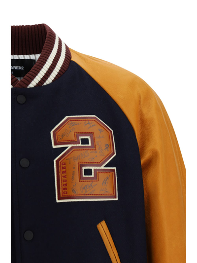 Shop Dsquared2 College Jacket In 524