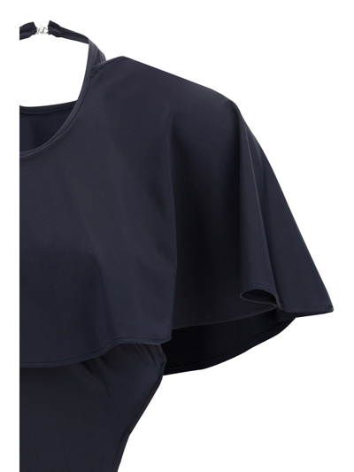 Shop Attico Airi Mini Dress In Black