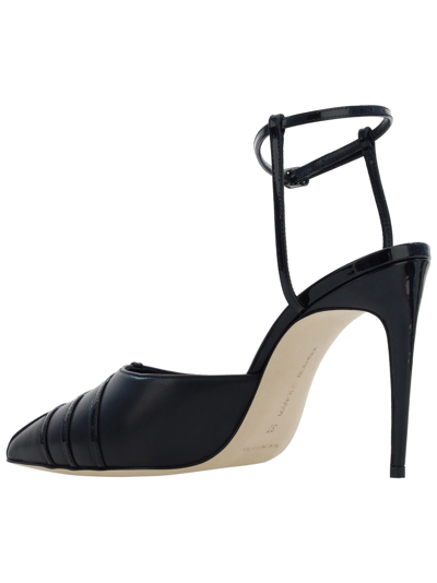 Shop Manolo Blahnik Cetro Micro Pumps In Blck