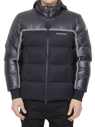 Shop Moncler Michael Padded Jacket In Black