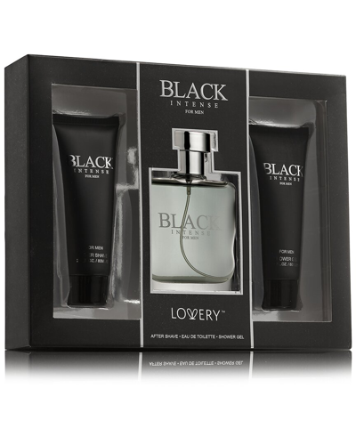 Shop Lovery Black Intense Men's Bath And Body Home Spa Gift Beauty Set