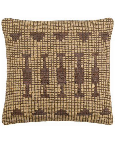 Shop Surya Twareg Accent Pillow In Brown