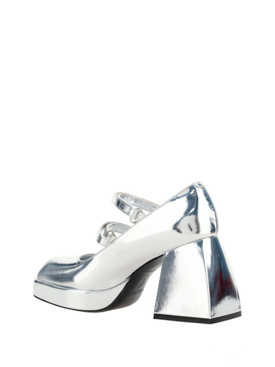 Shop Nodaleto Pumps In Silver Specchio