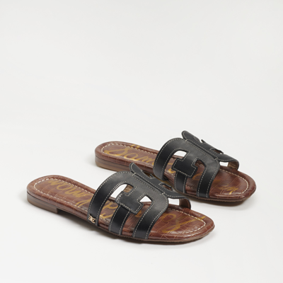 Shop Sam Edelman Bay Slide Sandal Black Leather