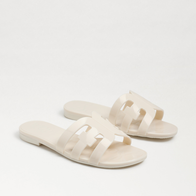 Sam Edelman Bay Jelly Slide Sandal In White