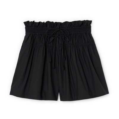 Shop Ulla Johnson Rylan Shorts In Noir