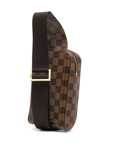 Pre-owned Louis Vuitton 2005  Geronimos Belt Bag In Brown