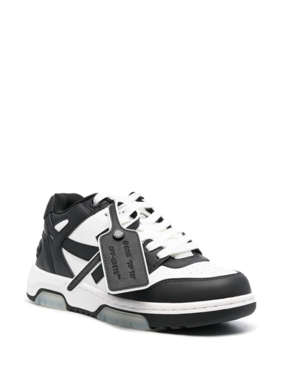 Off-white Off White Out Of Office Leather Sneakers In White