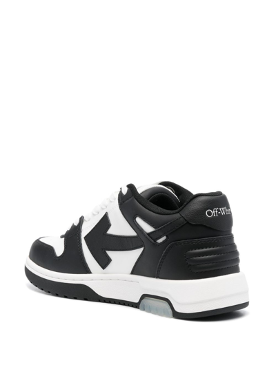 Off-white Off White Out Of Office Leather Sneakers In White