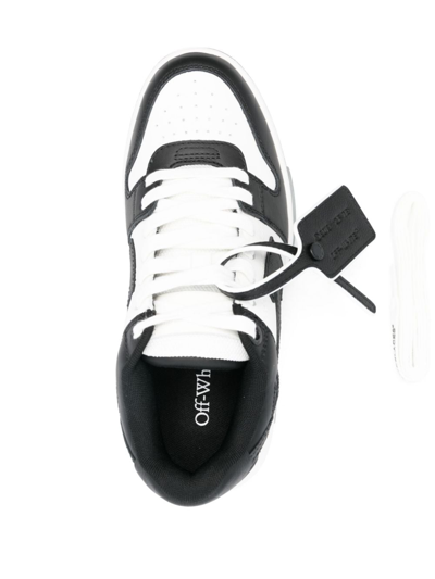 Off-white Off White Out Of Office Leather Sneakers In White