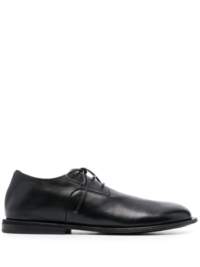 Shop Marsèll Lace-up Leather Brogues In Black