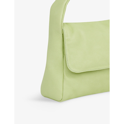Shop Whistles Women's Lime Brooke Puffy-style Leather Mini Tote Bag