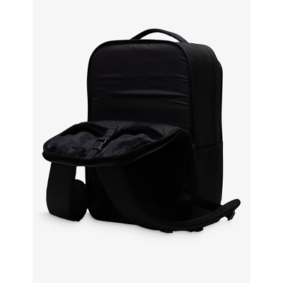 Herschel Supply Co Womens Black Tech Recycled-polyester Backpack In Black