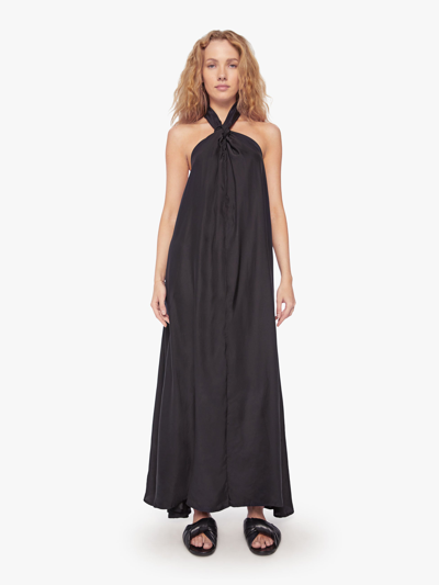 Shop Natalie Martin Astrid Dress Silk (also In Xs) In Black