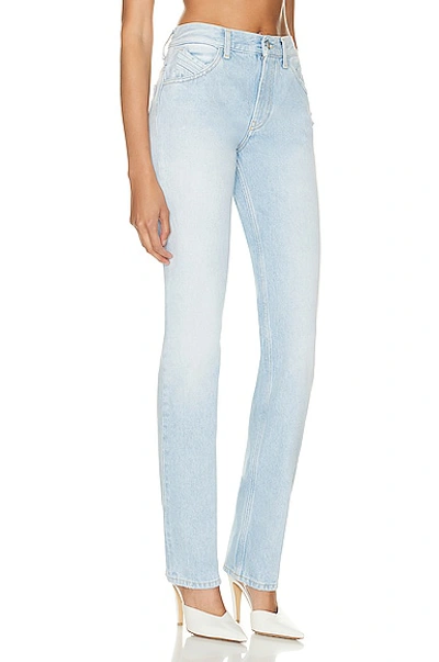 Attico Girlfriend Long Pant In Sky Blue