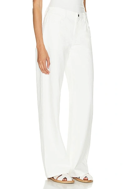 The Row Wide-leg Egli Jean White In White