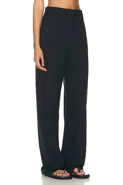 Shop The Row Delton Pant In Dark Blue