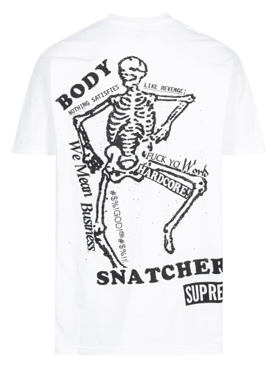 Supreme Body Snatchers "white" T-shirt In Weiss