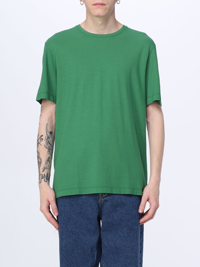 Shop Drumohr T-shirt  Men Color Bottle Green
