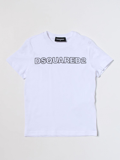 Dsquared2 Junior T-shirt  Kids Color White In White