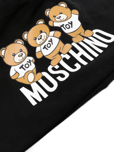 Shop Moschino Logo-print Hat In Black