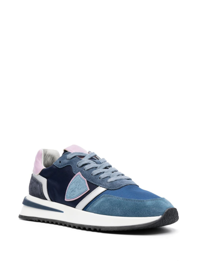 Shop Philippe Model Paris Tropez 2.1 Low-top Sneakers In Blue