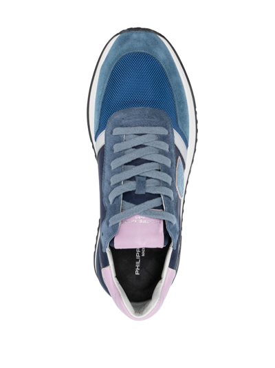 Shop Philippe Model Paris Tropez 2.1 Low-top Sneakers In Blue