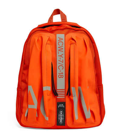 A-cold-wall* X Eastpak Logo-print Backpack In Orange | ModeSens