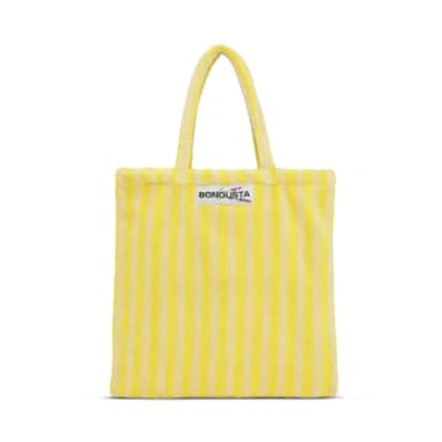 Shop Bongusta Naram Yellow Tote Bag