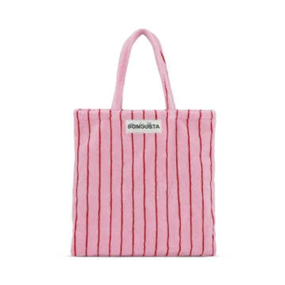 Shop Bongusta Naram Pink Tote Bag