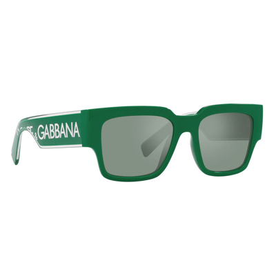 Shop Dolce & Gabbana Eyewear Sunglasses In Green