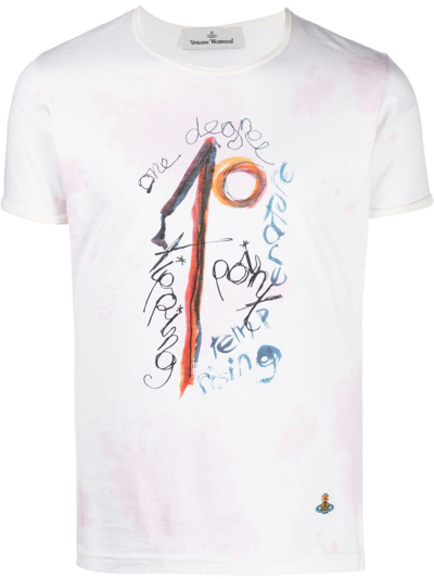 Shop Vivienne Westwood T-shirts And Polos In Wine Stain