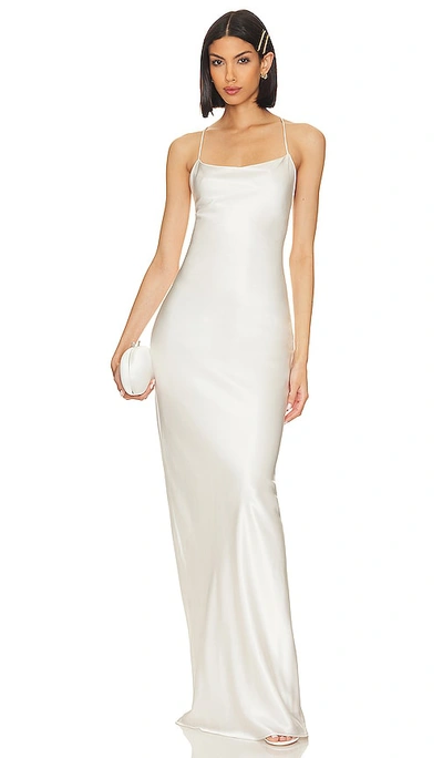 Stone Cold Fox X Revolve Gatsby Gown In White