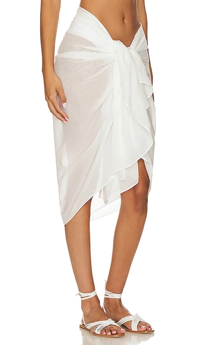 Shop Onia Voile Sarong In White