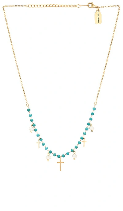 Shop Petit Moments Farrah Necklace In Blue