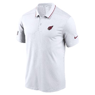 Shop Nike Men's Dri-fit Sideline Victory (nfl Arizona Cardinals) Polo In White