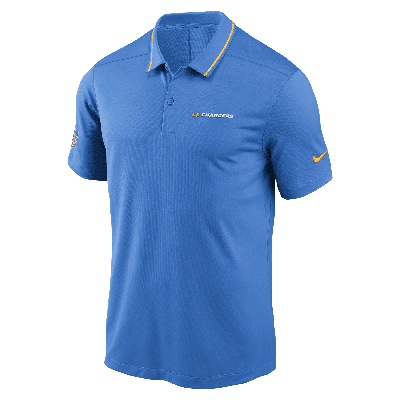 Shop Nike Men's Dri-fit Sideline Victory (nfl Los Angeles Chargers) Polo In Blue