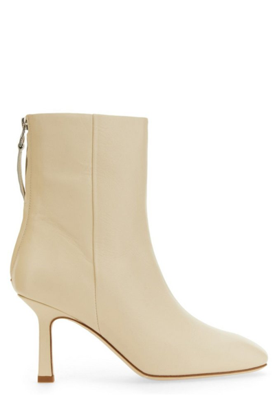 Shop Aeyde Aeydē Lola Ankle Boots In Beige