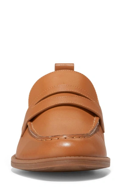 Cole Haan Stassi Penny Loafer In Pecan Leather