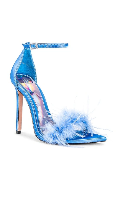 Shop Jlo Jennifer Lopez X Revolve Sunset Sandal In Baby Blue