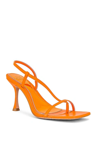 Shop Jlo Jennifer Lopez X Revolve Leslie Sandal In Tangerine