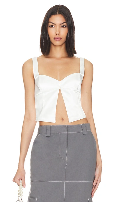 Superdown Lara Top In White
