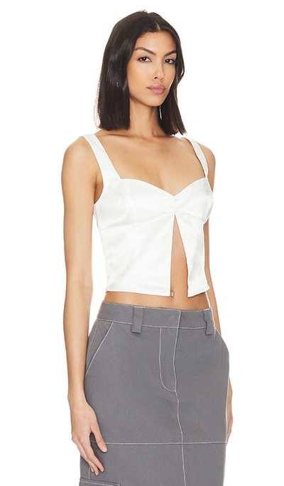 Superdown Lara Top In White