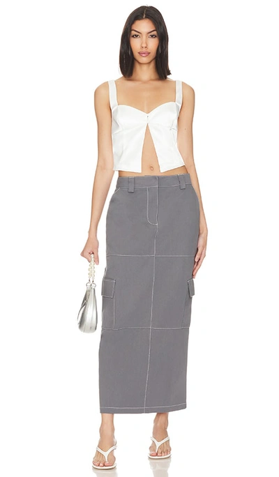 Superdown Lara Top In White