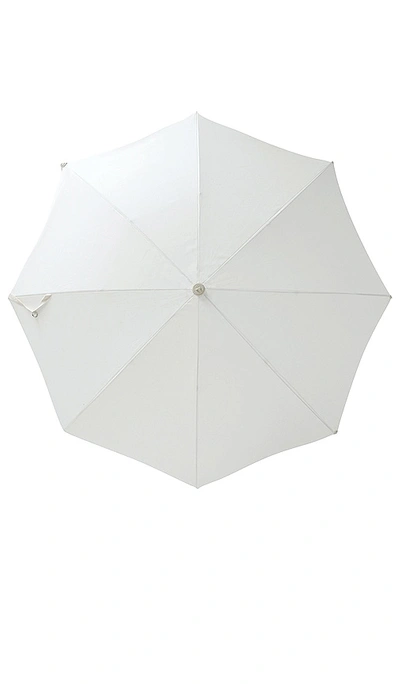 Shop Business & Pleasure Co. Premium Beach Umbrella In 화이트
