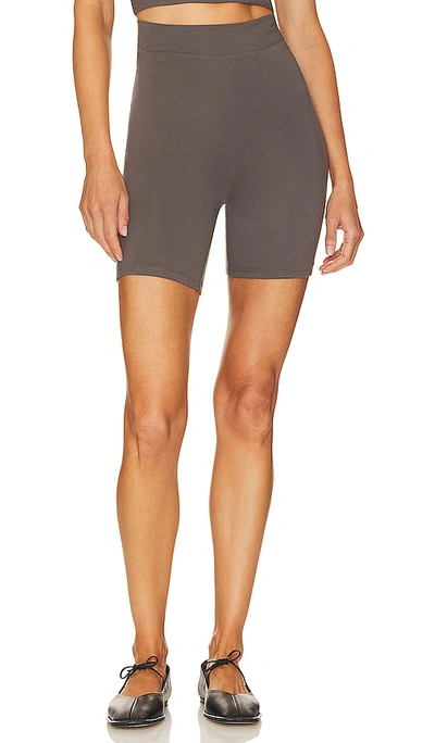 Shop Re Ona Biker Shorts In Charcoal