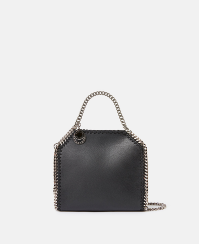 Shop Stella Mccartney Falabella Mirum Tiny Tote Bag In Black