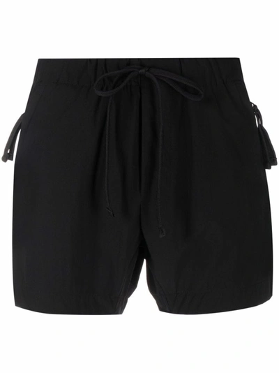 Shop Thom Krom Men's Black Stretch Nylon Swimsuit